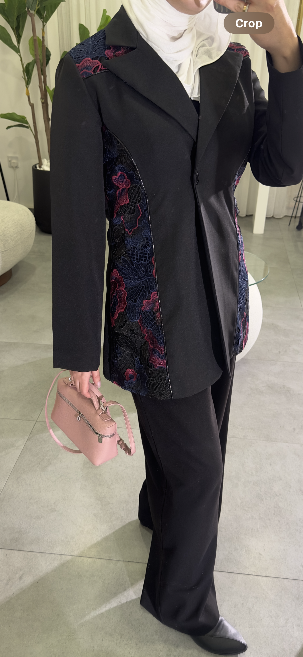 black blazer