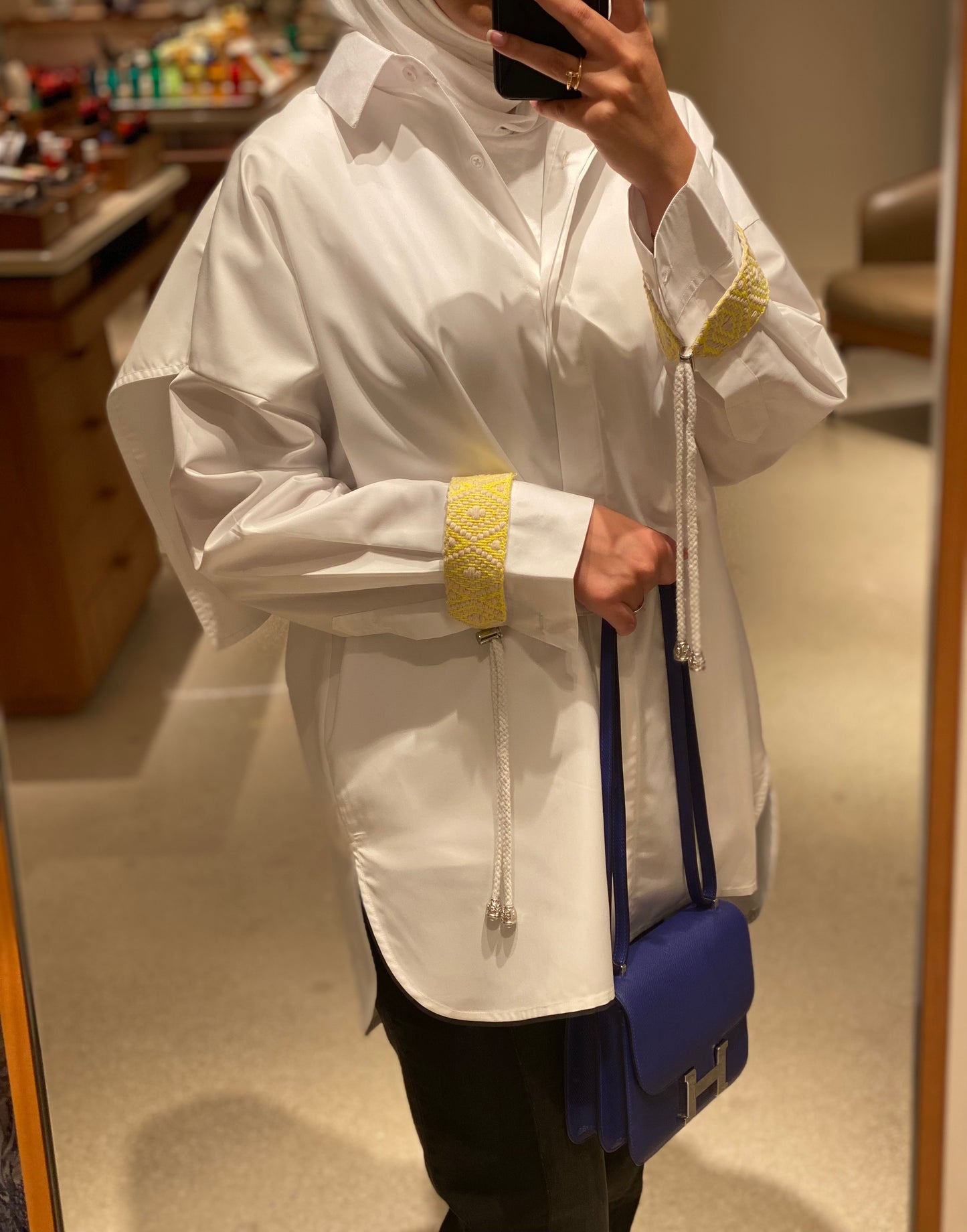 casual white shirt